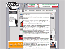 Tablet Screenshot of exadvert.com